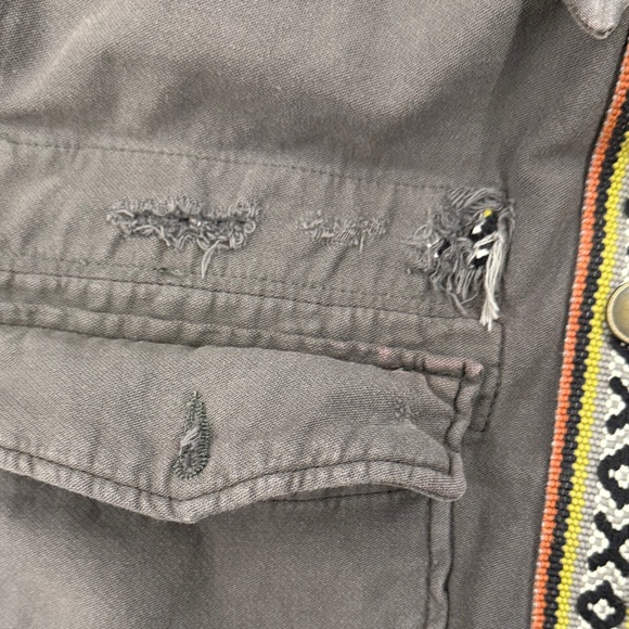 Kids Gray Hooded Jacket - Picture 6 of 6